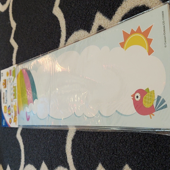 Carson Dellosa Spring Mini Bulletin Board Set and Stickers - NWT - Picture 5 of 9